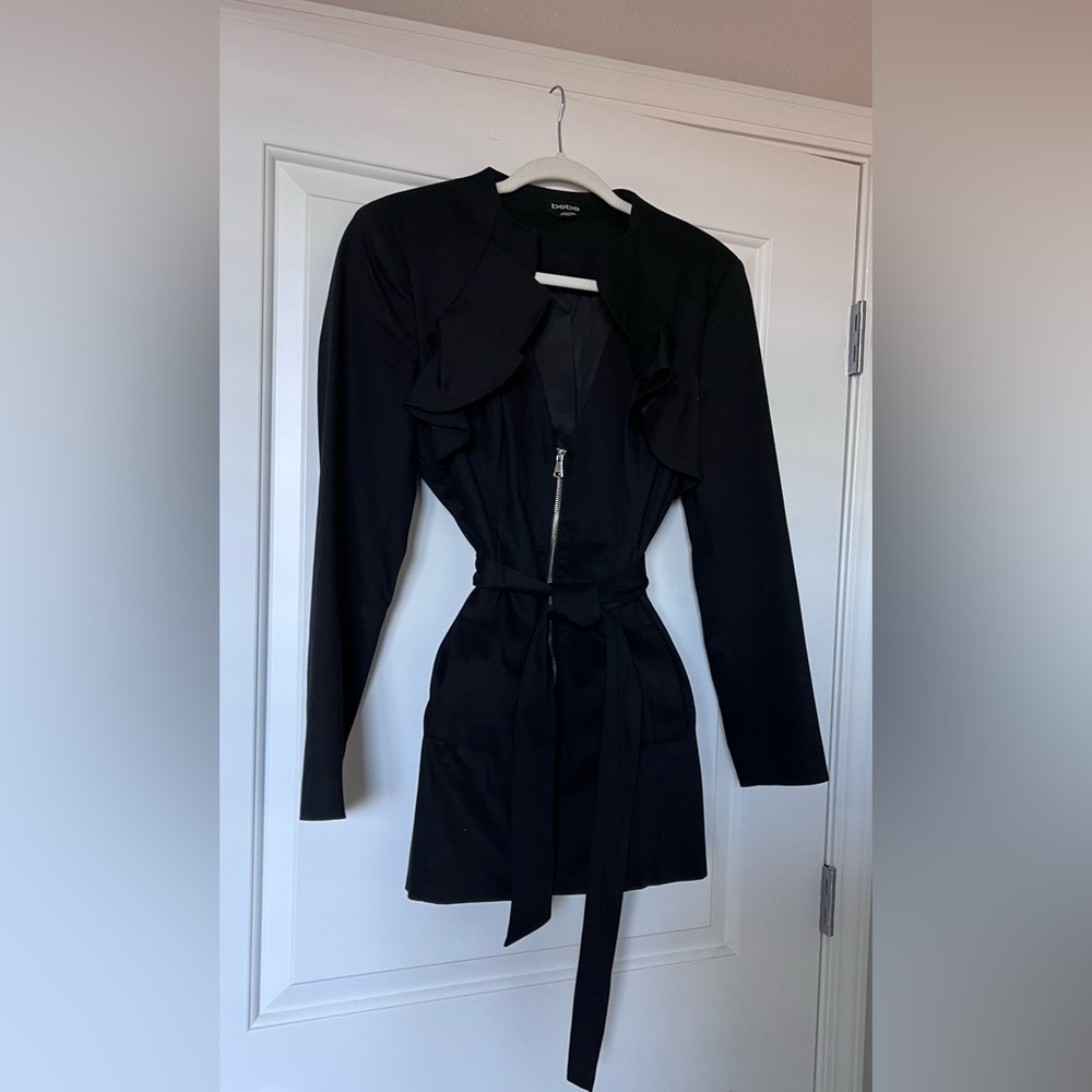 Women’s Bebe blazer jacket black Size Large